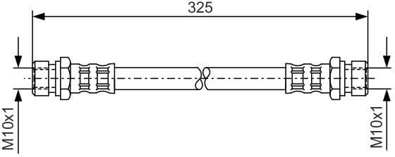 Brake Hose 1 987 476 177