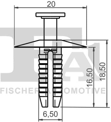 Clip, trim/protection strip 10-20006.10 - image 2