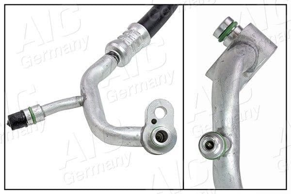 High/Low-pressure Line, air conditioning Original AIC Quality 71317 - image 2