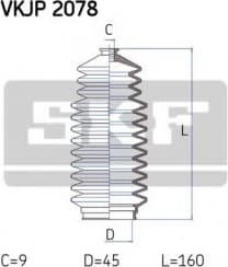 Bellow Kit, steering VKJP 2078