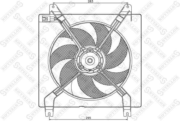 Fan, engine cooling 29-99254-SX
