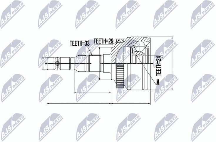 Joint Kit, drive shaft NPZ-PL-027