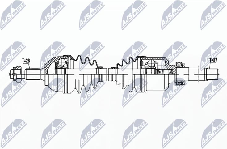 Drive Shaft NPW-PE-095