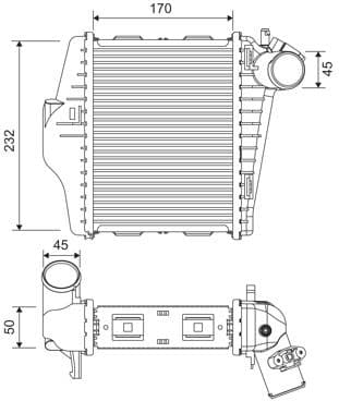 Charge Air Cooler 818378