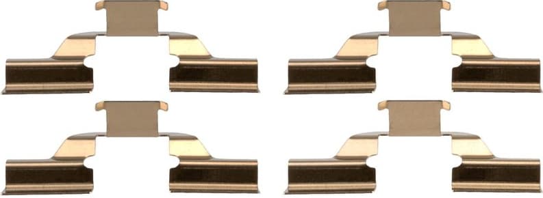 Accessory Kit, disc brake pad PFK744