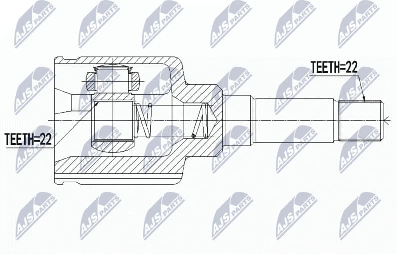 Joint Kit, drive shaft NPW-CT-072