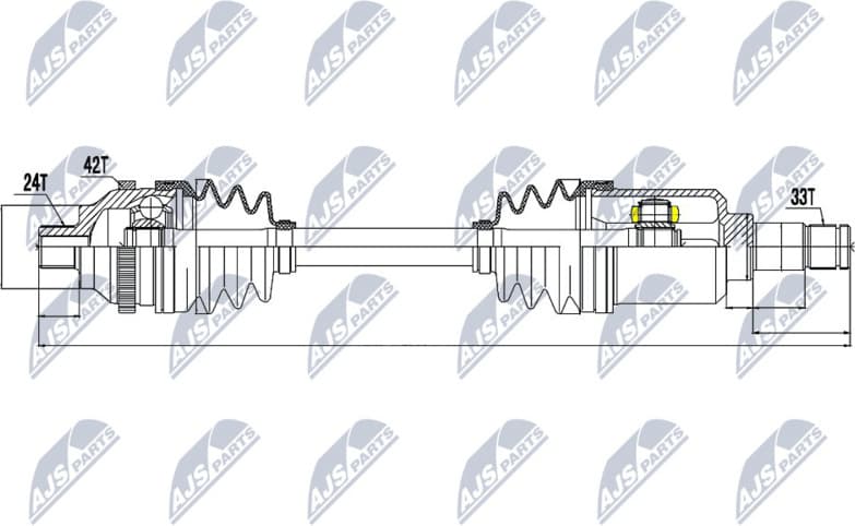 Drive Shaft NPW-ME-030
