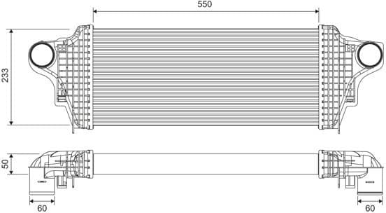 Charge Air Cooler 818320