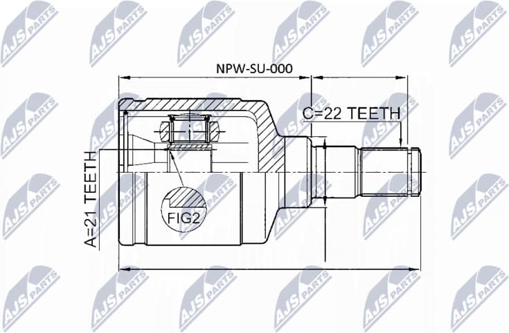 Joint Kit, drive shaft NPW-SU-000