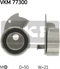 Tensioner Pulley, timing belt VKM 77300