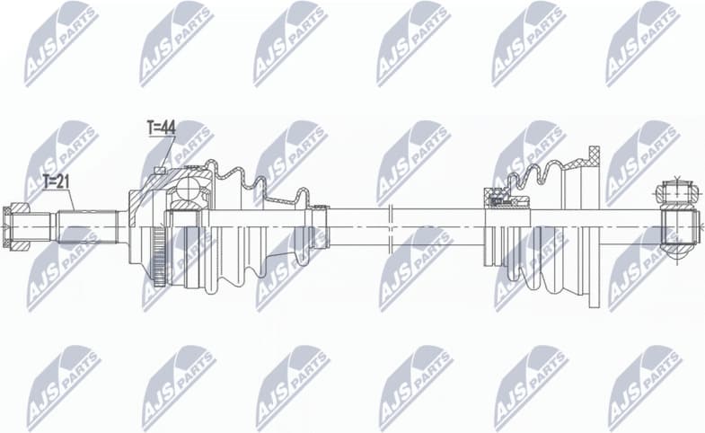 Drive Shaft NPW-RE-165