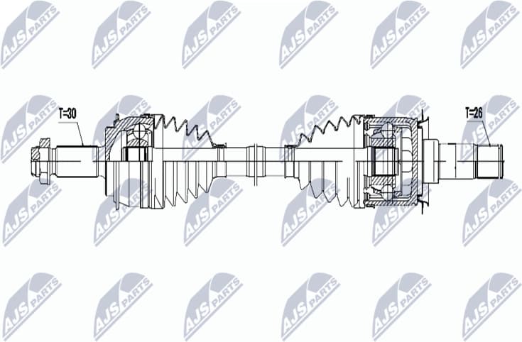 Drive Shaft NPW-ME-072