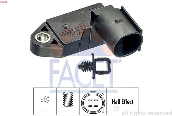 Stop Light Switch Made in Italy - OE Equivalent 7.1232
