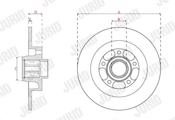 Brake Disc COAT+ 563557JC-1 - image 3