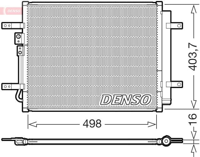 Condenser, air conditioning DCN41025