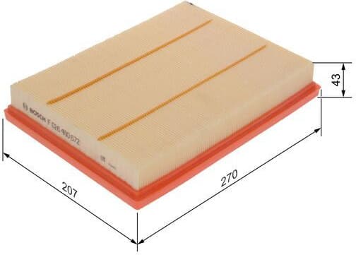 Air Filter F 026 400 672 - image 5