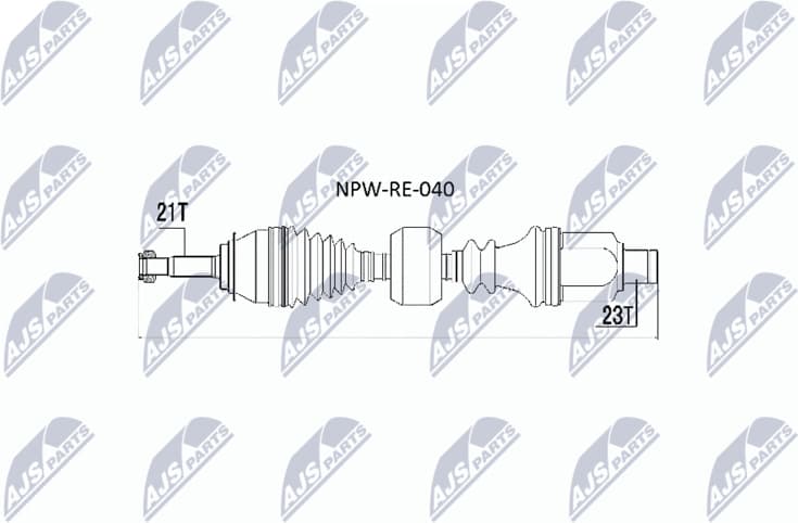 Drive Shaft NPW-RE-040