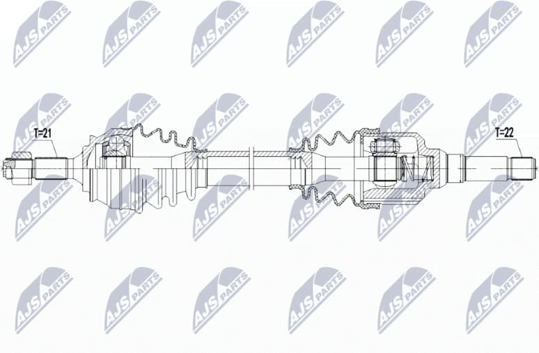 Drive Shaft NPW-CT-095