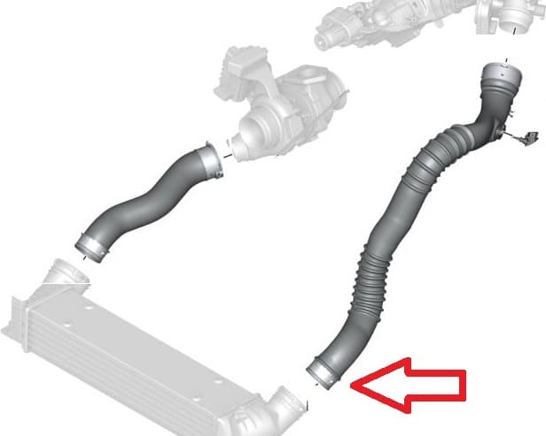 Seal ring, turbocharger, intercooler 11617791235 - image 2