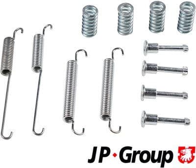Accessory Kit, parking brake shoes JP 5063950110