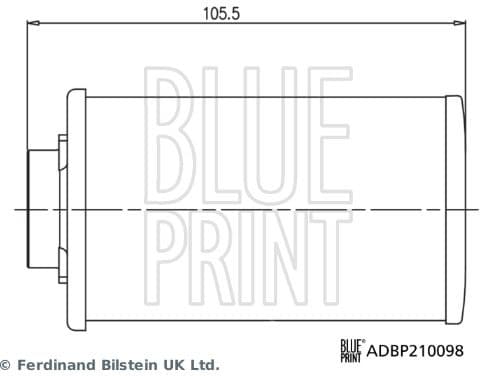 Hydraulic Filter, automatic transmission ADBP210098 - image 2