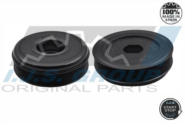 Belt Pulley, crankshaft Technology & Quality, Made in Spain 17-1228