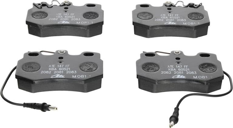 Brake Pad Set, disc brake 13-0460-2956-2