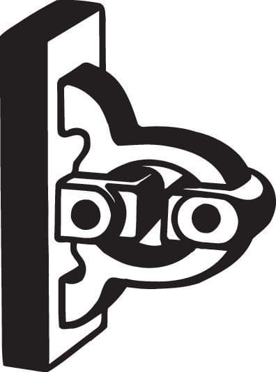 Mount, exhaust system 255-063