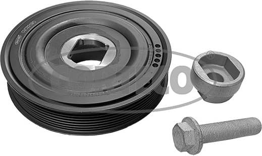 Belt Pulley Set, crankshaft 49104652