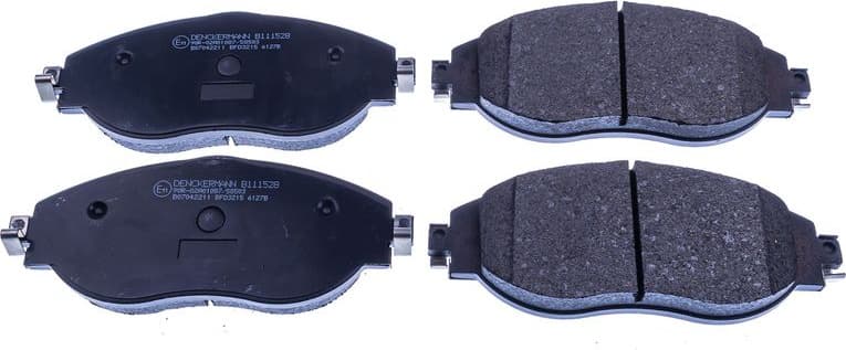 Brake Pad Set, disc brake B111528