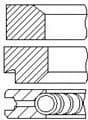 Piston Ring Set PR70-000
