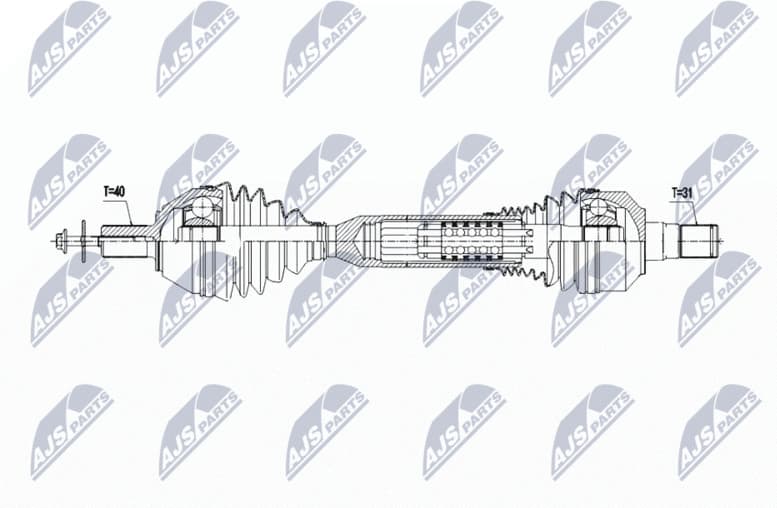 Drive Shaft NPW-VV-148