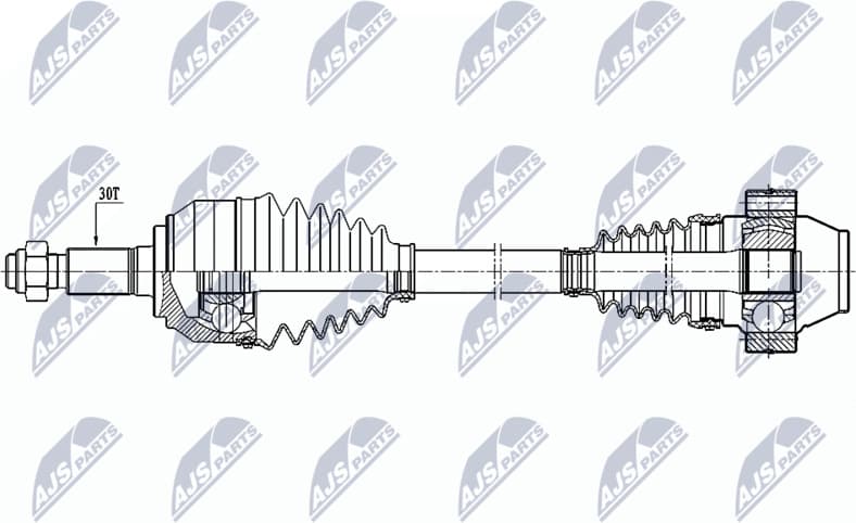 Drive Shaft NPW-AU-025