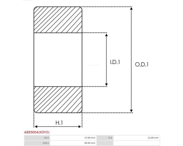 Bearing Koyo ABE9004(KOYO) - image 2