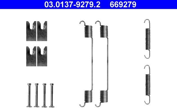 Accessory Kit, brake shoes 03-0137-9279-2