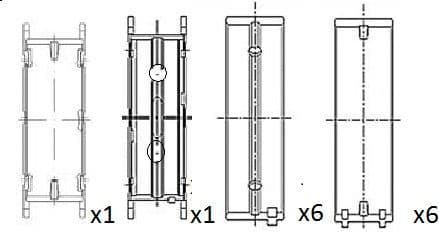 Crankshaft Bearing BM1064-STD