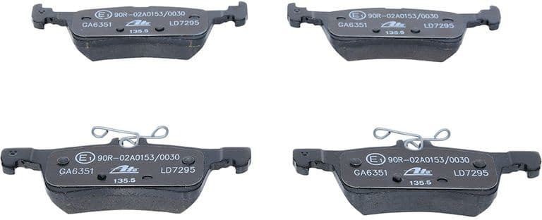 Brake Pad Set, disc brake ATE Ceramic 13-0470-7295-2 - image 2