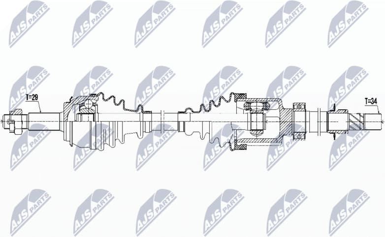 Drive Shaft NPW-RE-126