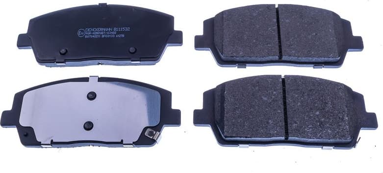 Brake Pad Set, disc brake B111532