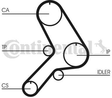 Timing Belt CT619 - image 2