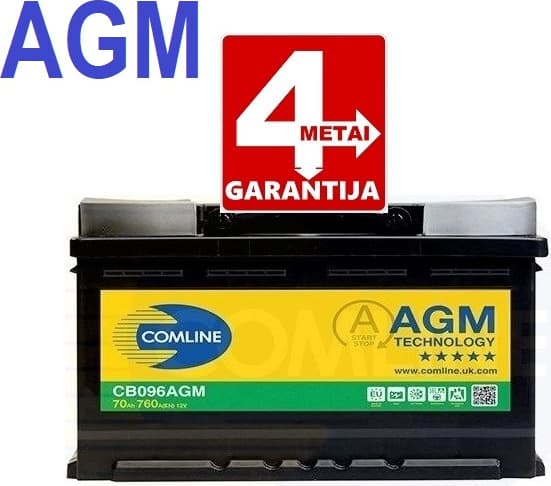 Akumuliatorius COMLINE - image 2