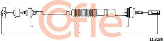 Cable Pull, clutch control 92.11.3235