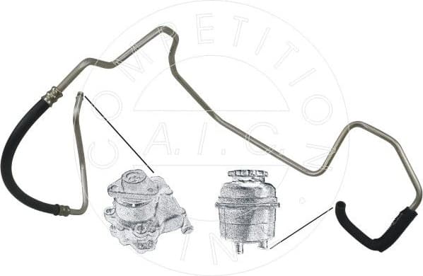 Hydraulic Hose, steering Original AIC Quality 57186 - image 2