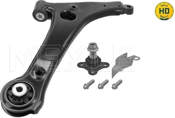 Control/Trailing Arm, wheel suspension MEYLE-HD: Better than OE. 016 050 0187/HD
