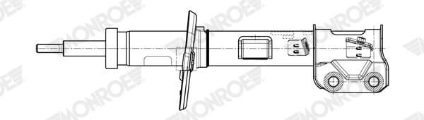 Shock Absorber MONROE ORIGINAL (Gas Technology) G8627 - image 2