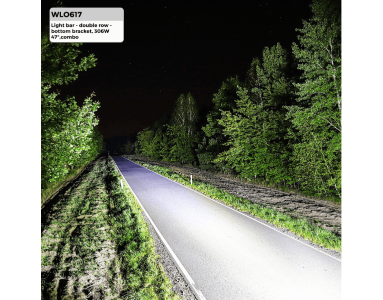 LED BAR žibintas M-TECH 102vnt 3W OSRAM LED 306W 47" - WLO617-MTH - image 2