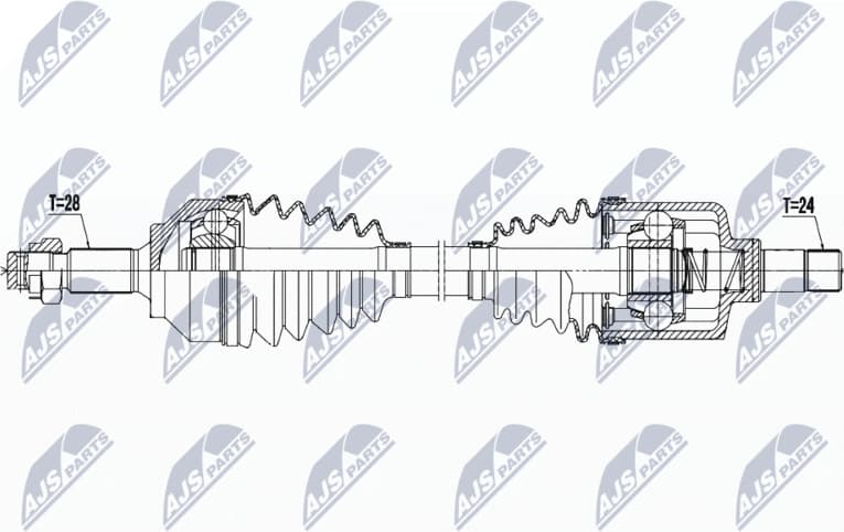 Drive Shaft NPW-PE-027