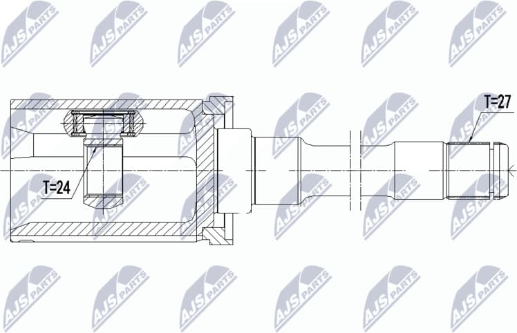 Joint Kit, drive shaft NPW-BM-063