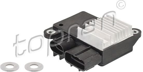 Series Resistor, electric motor (radiator fan) 600 409