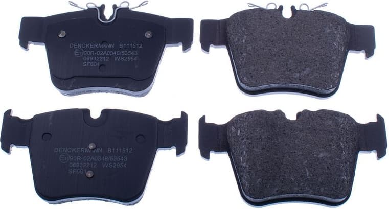 Brake Pad Set, disc brake B111512